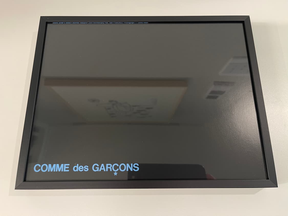 꼼데가르송 COMME des GARCONS 아트 포토 AD2005 블랙 상품이미지1