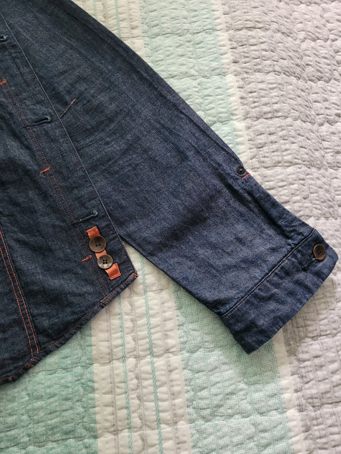 지스타로 Gstarraw. 에센셜 밀리터리 데님셔츠. 95-100사이즈 상품이미지6
