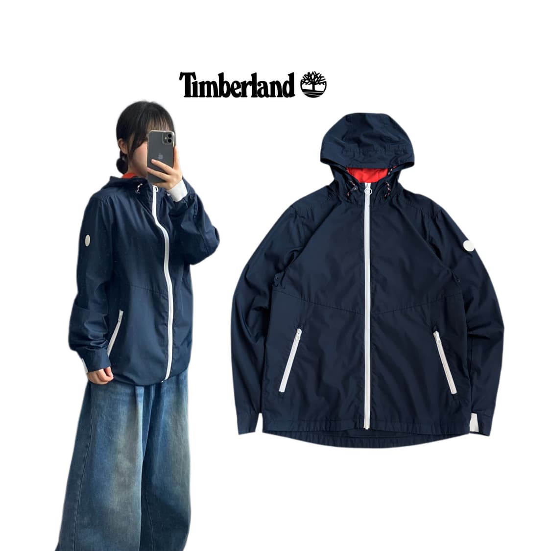 팀버랜드 제팬 올드스쿨 바람막이 자켓 상품이미지1