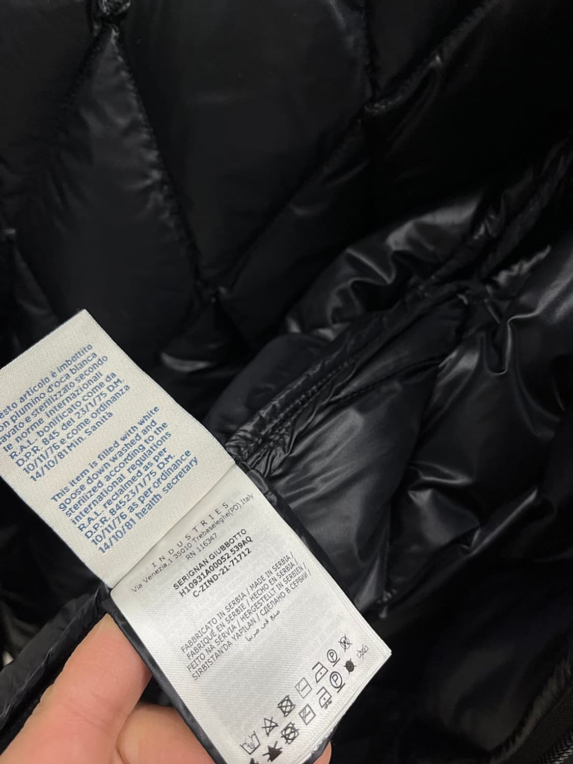 여) 몽클레어 하프 퀄팅다운  상품이미지8