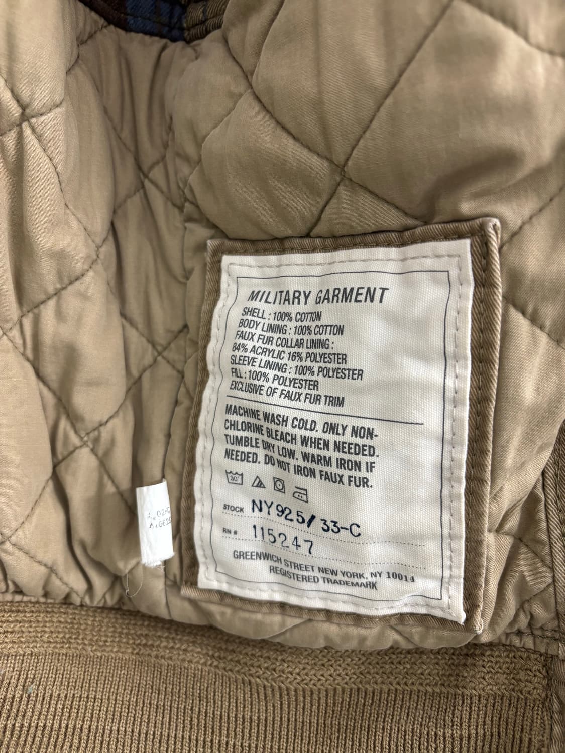 Ruehl No. 925 루엘 fulton 밀리터리 봄버 자켓 상품이미지7