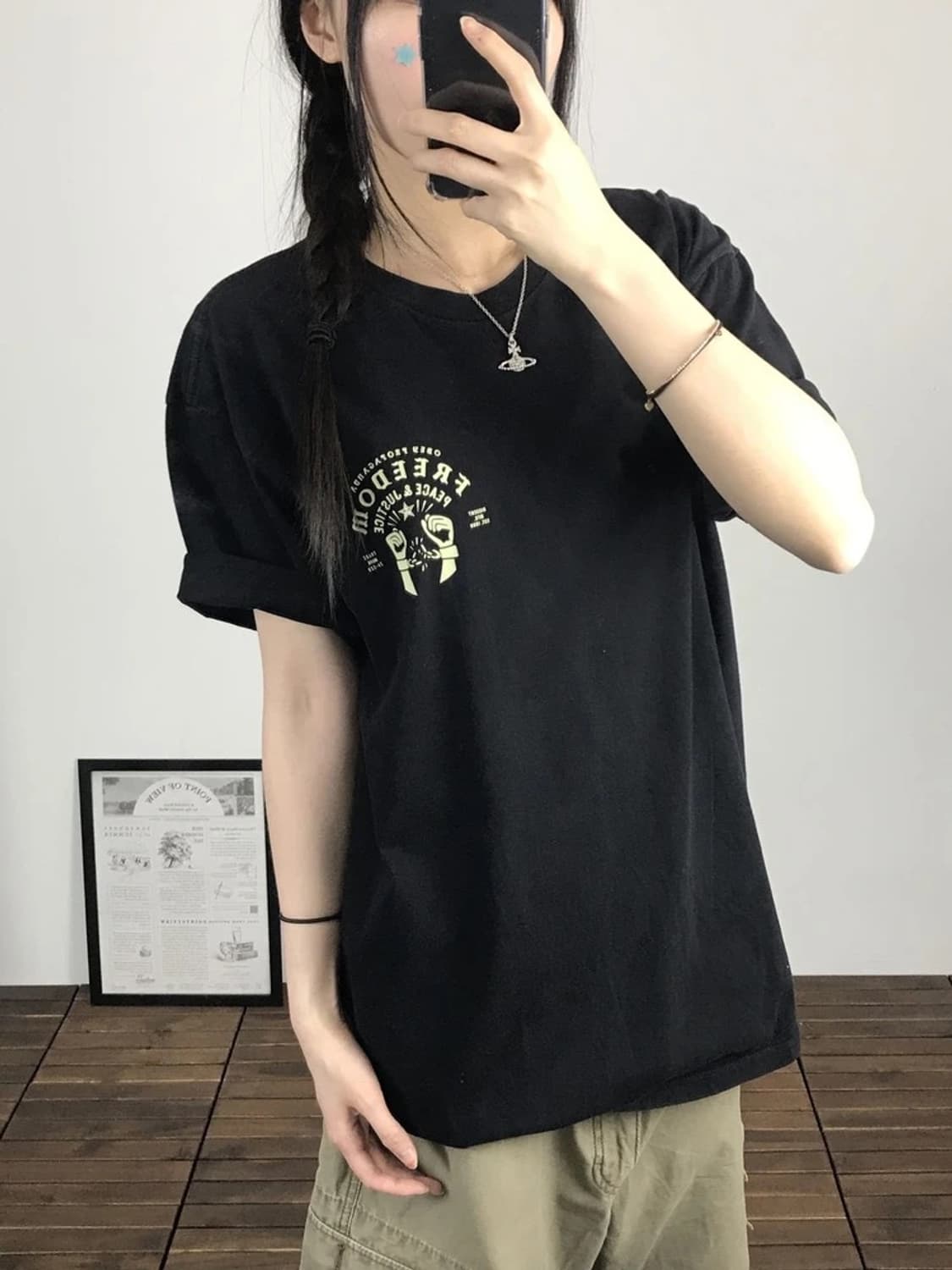 OBEY Freedom Graphic Tee 상품이미지3
