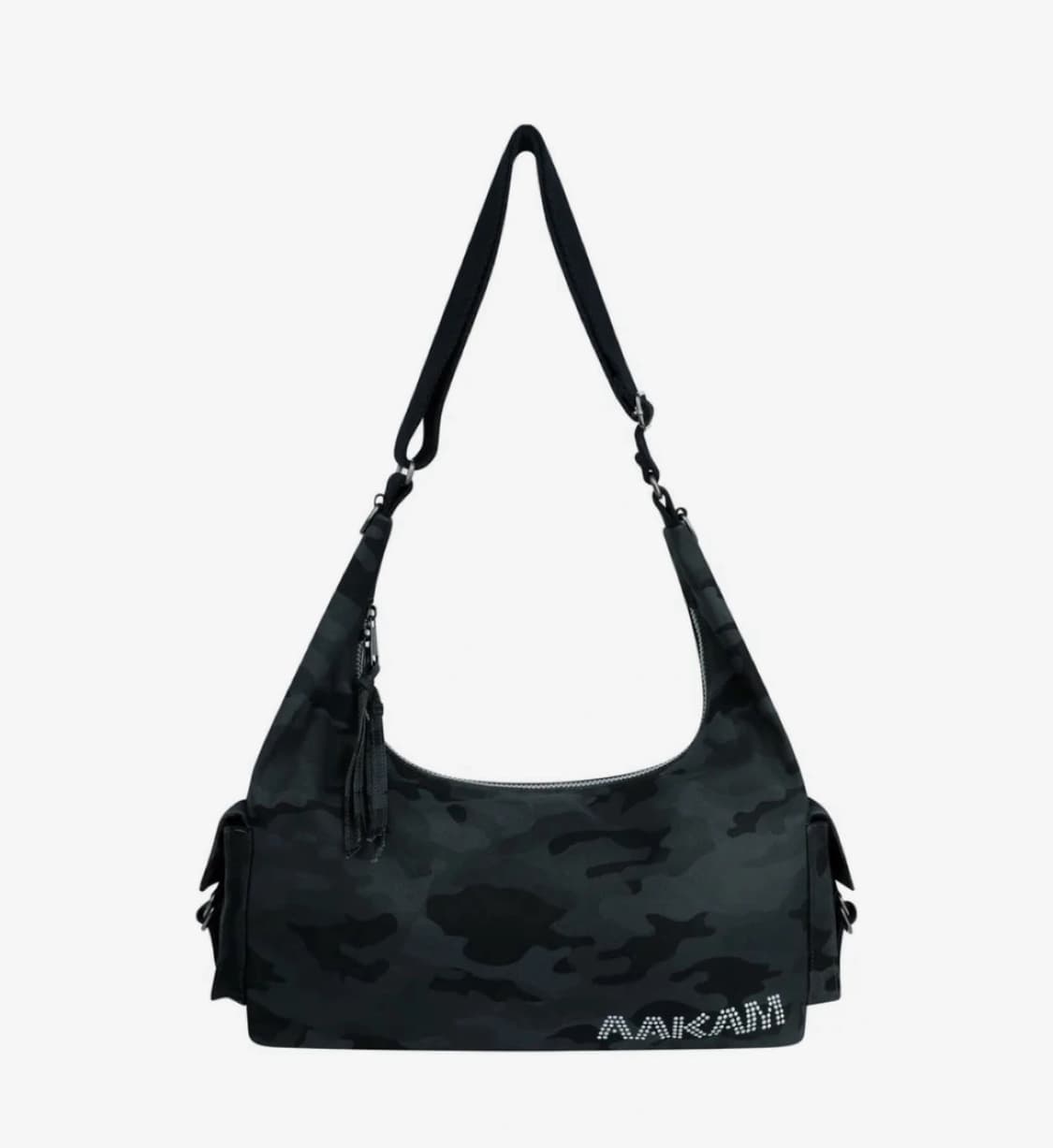 아캄 카모 크로스 백 블랙 Camouflage Studded bag 상품이미지1