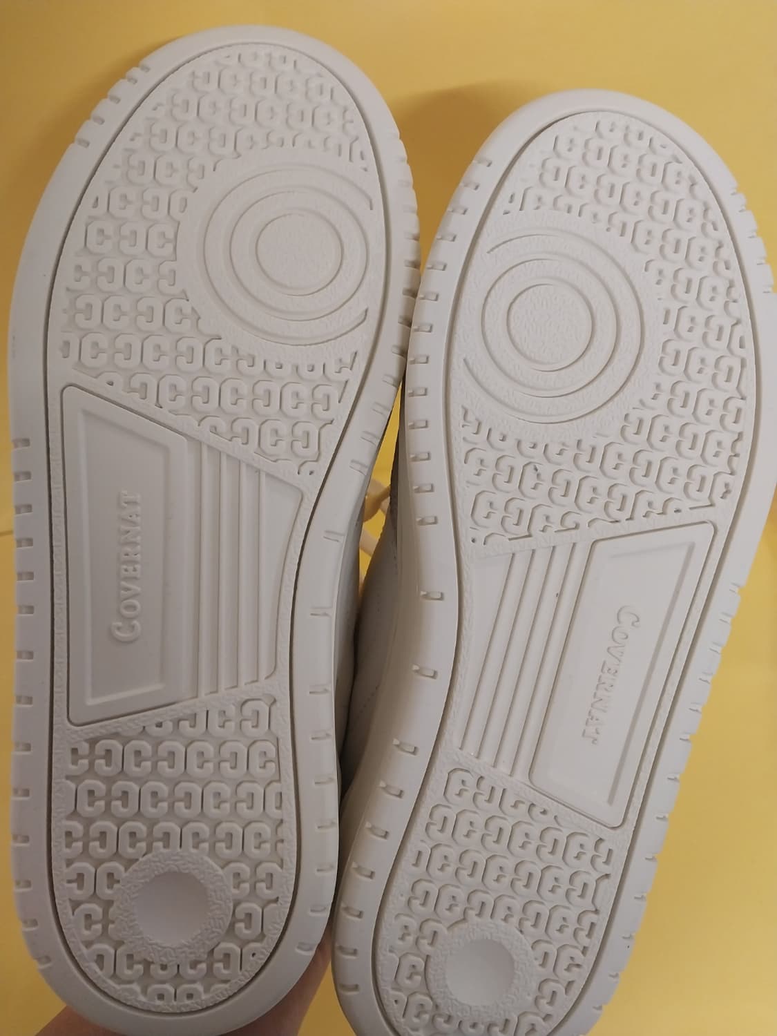 남성 커버낫 코트 오리진 레더 에크루 운동화 (250) 상품이미지8