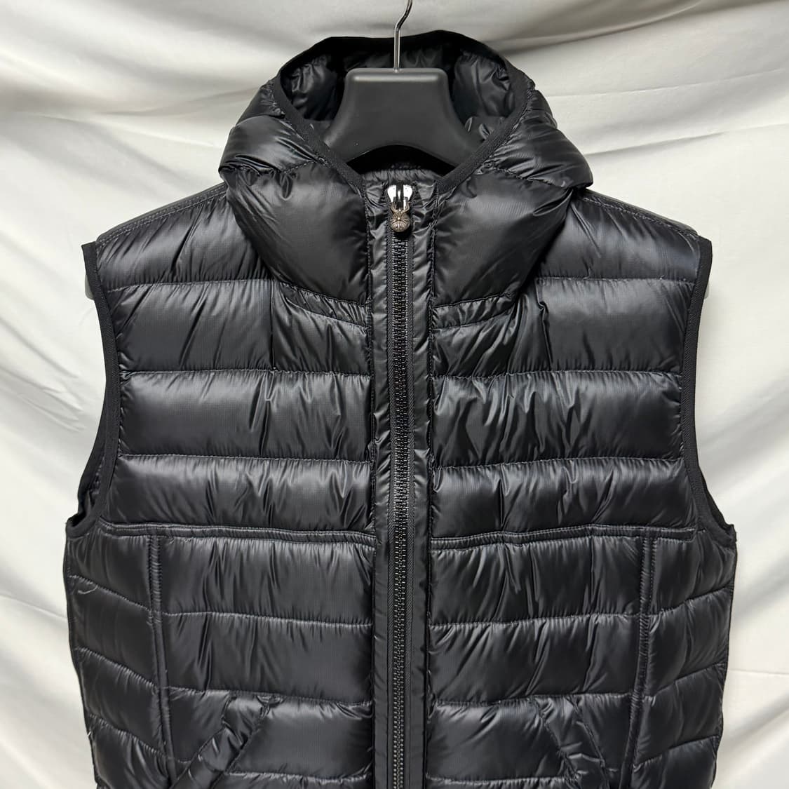 [S+급/L] 크롬하츠 리버서블 후드 조끼패딩 베스트 상품이미지7