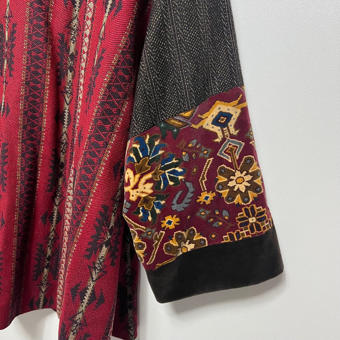 겐조 빈티지 벨벳 코트 자켓  상품이미지4