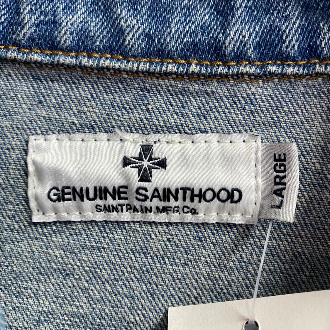 세인트페인 빅로고 포켓 데님 자켓 B3058 상품이미지3