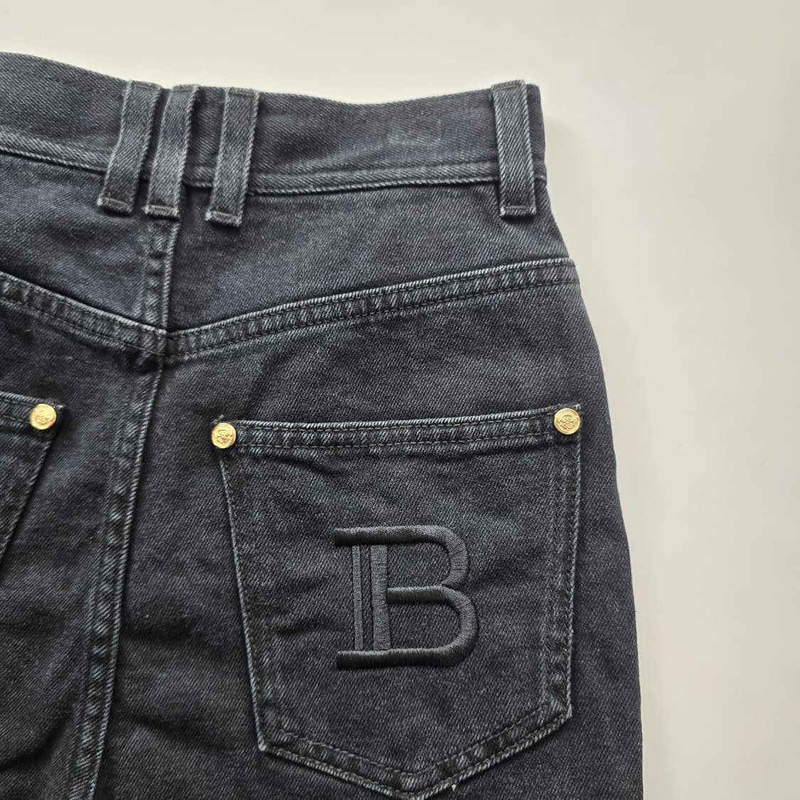 발망 이태리 흑청 스판 사이즈24 R3335 상품이미지6