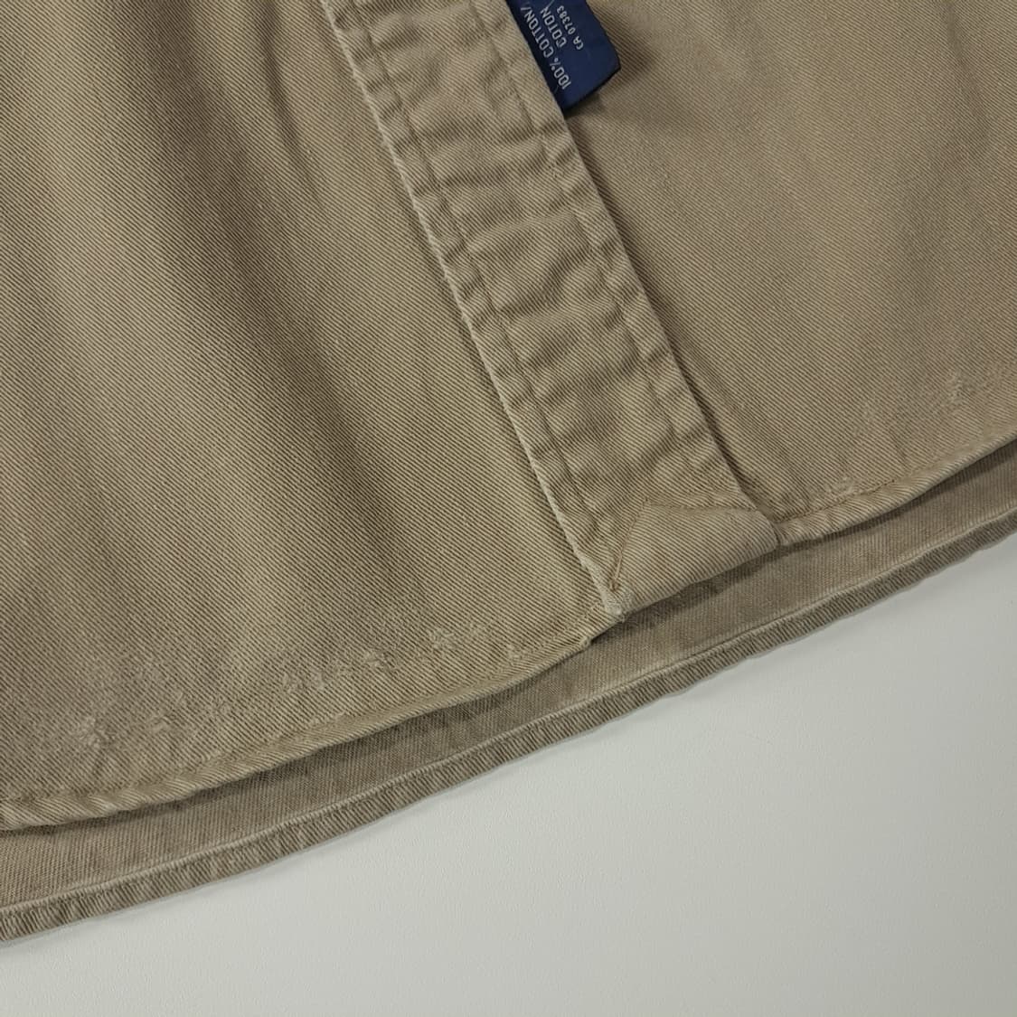 CK260 L 폴로 90s 캐나다판 밴드카라 사파리 반팔 셔츠 남방 상품이미지6