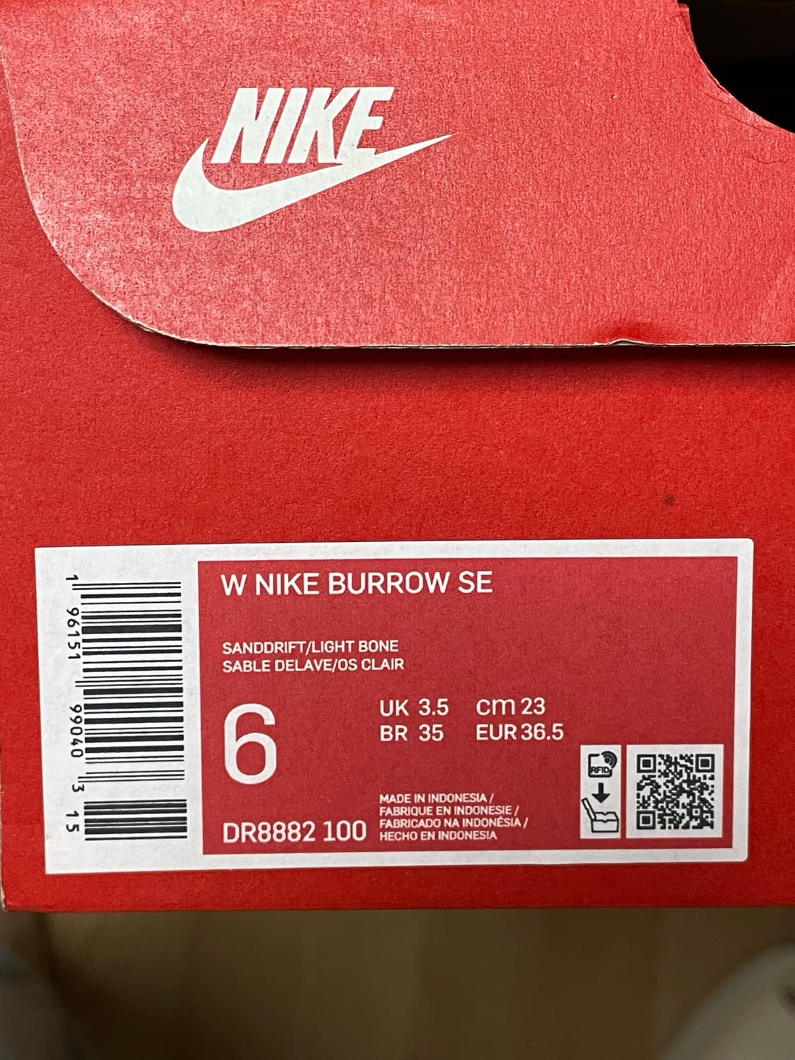 [230] 나이키 버로우 SE 슬리퍼 샌드(✨새상품) 상품이미지4