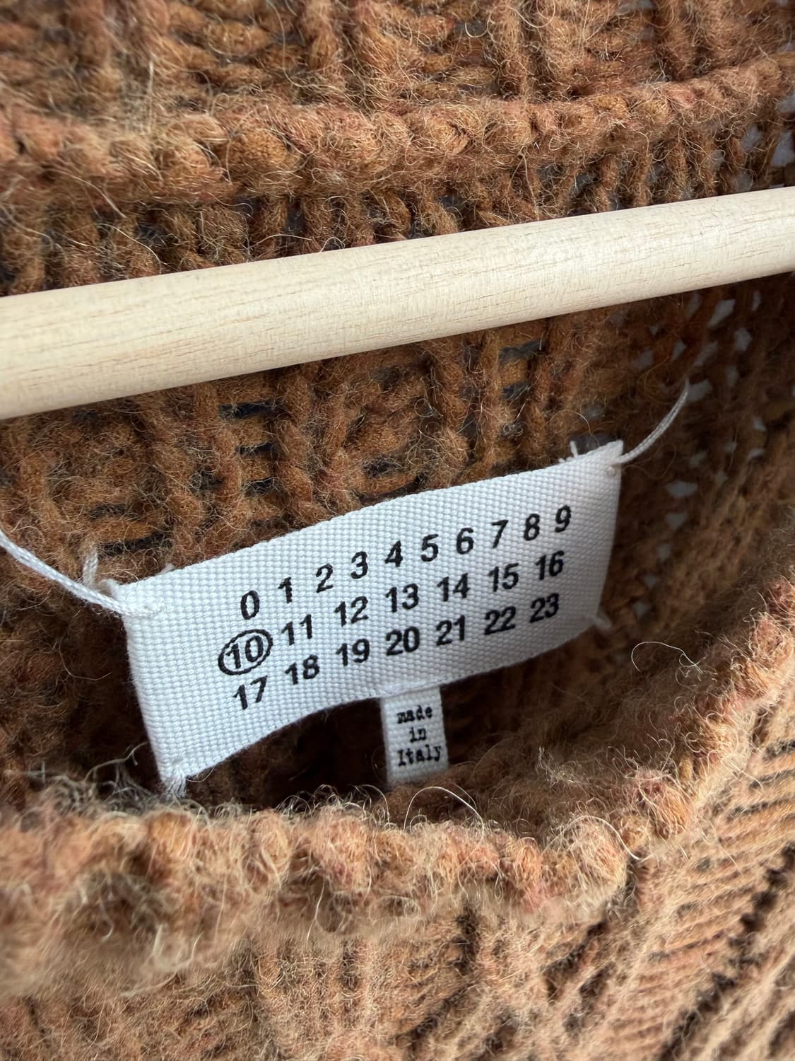 M/ 마르지엘라 오버사이즈 케이블 니트 스웨터 상품이미지5