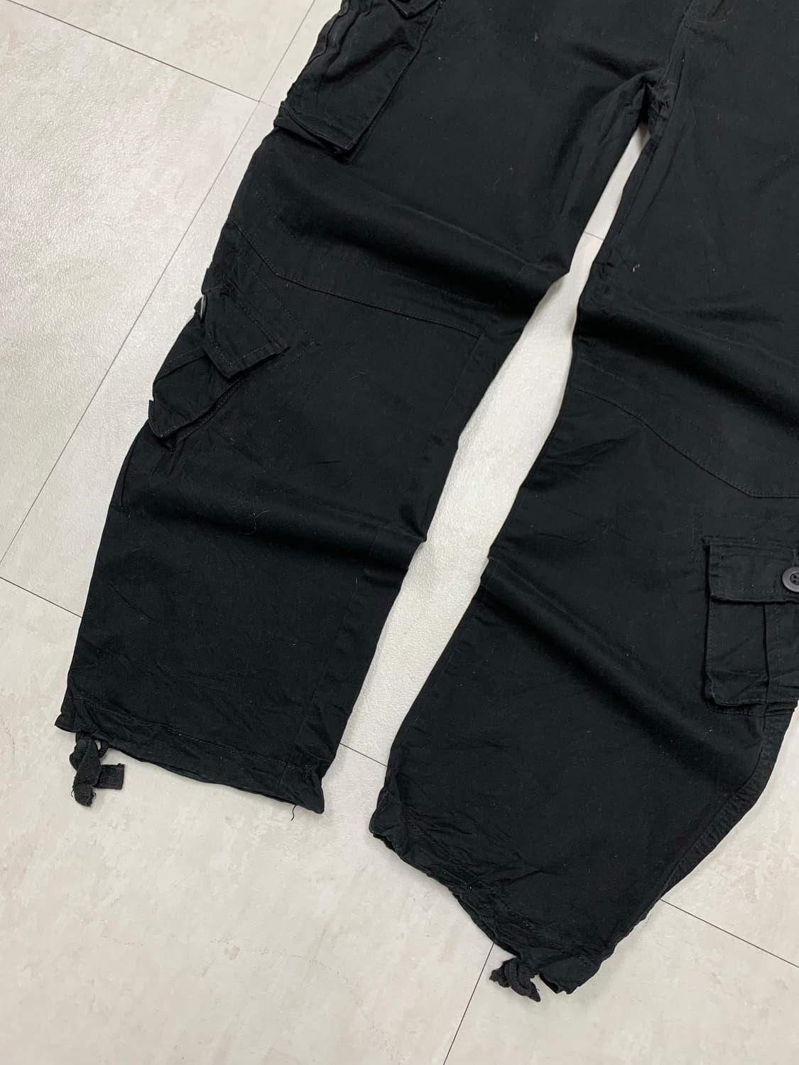 블랙 카고 팬츠 #437 상품이미지3
