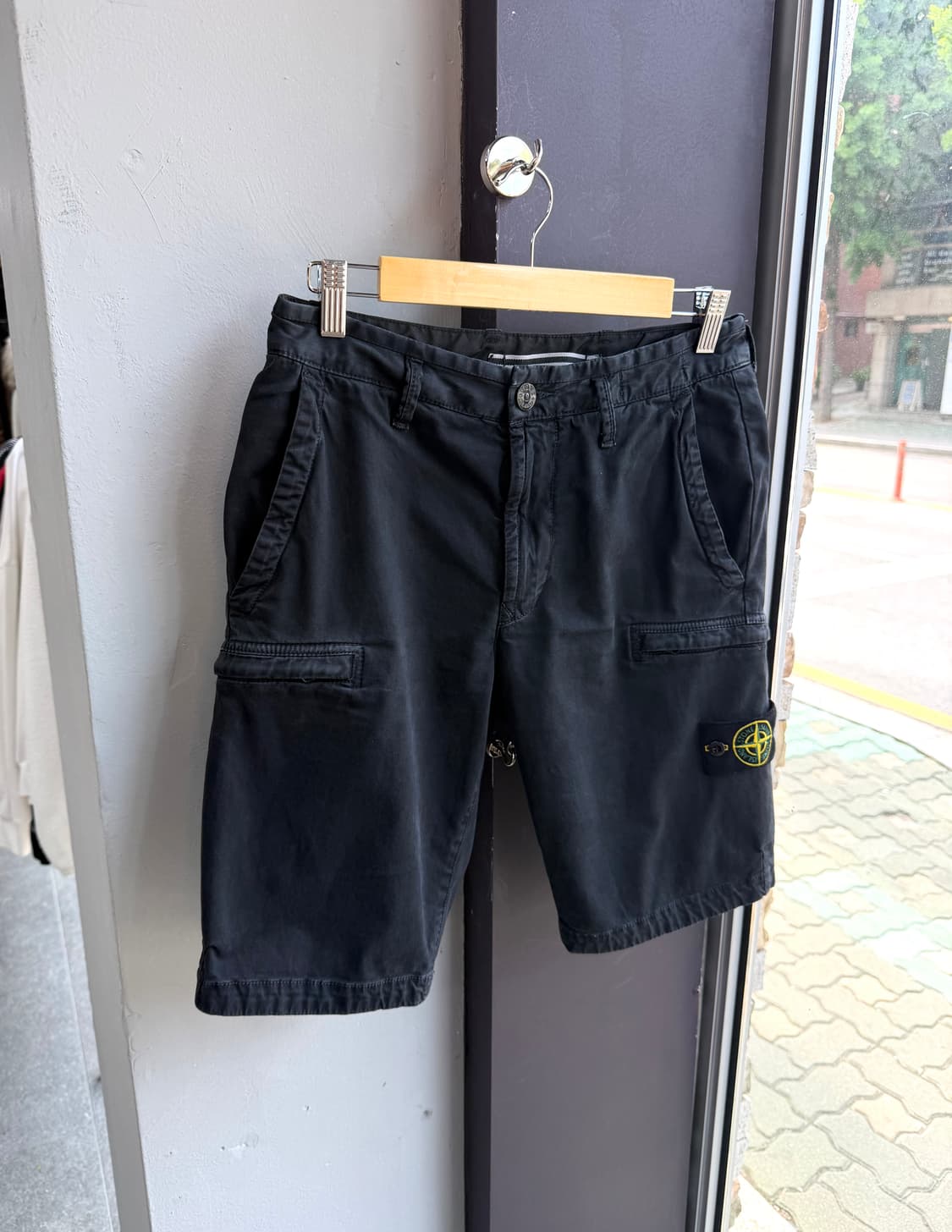 29~30/ 스톤아일랜드 가먼트다이드 와펜 반바지 상품이미지2