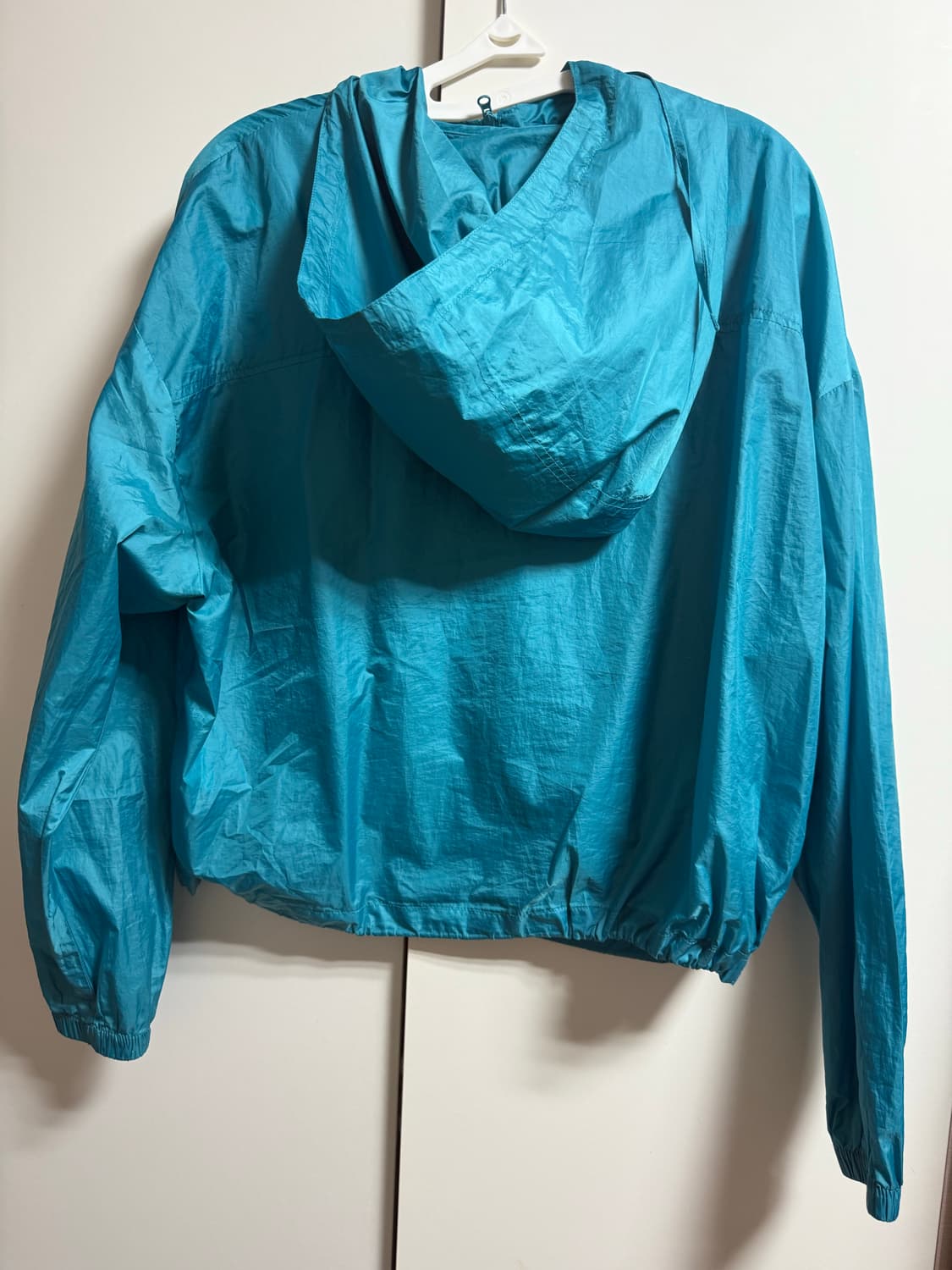 버뮬라 burmular GLOSSY HOODIE ANORAK (BLUE  상품이미지7