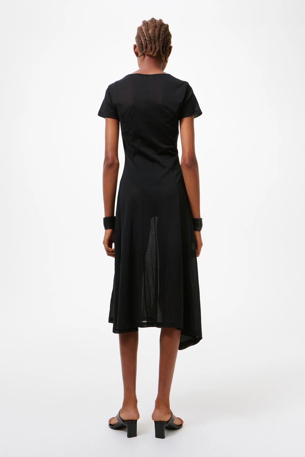 [34,36,38]아워레가시 RAGGED 드레스/블랙 상품이미지3