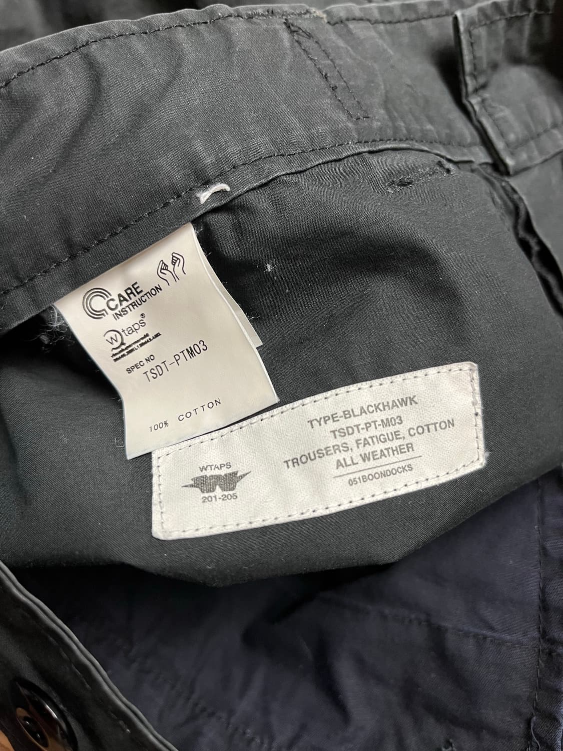 더블탭스 Wtaps Type-Blackhawk 카고 팬츠  상품이미지8