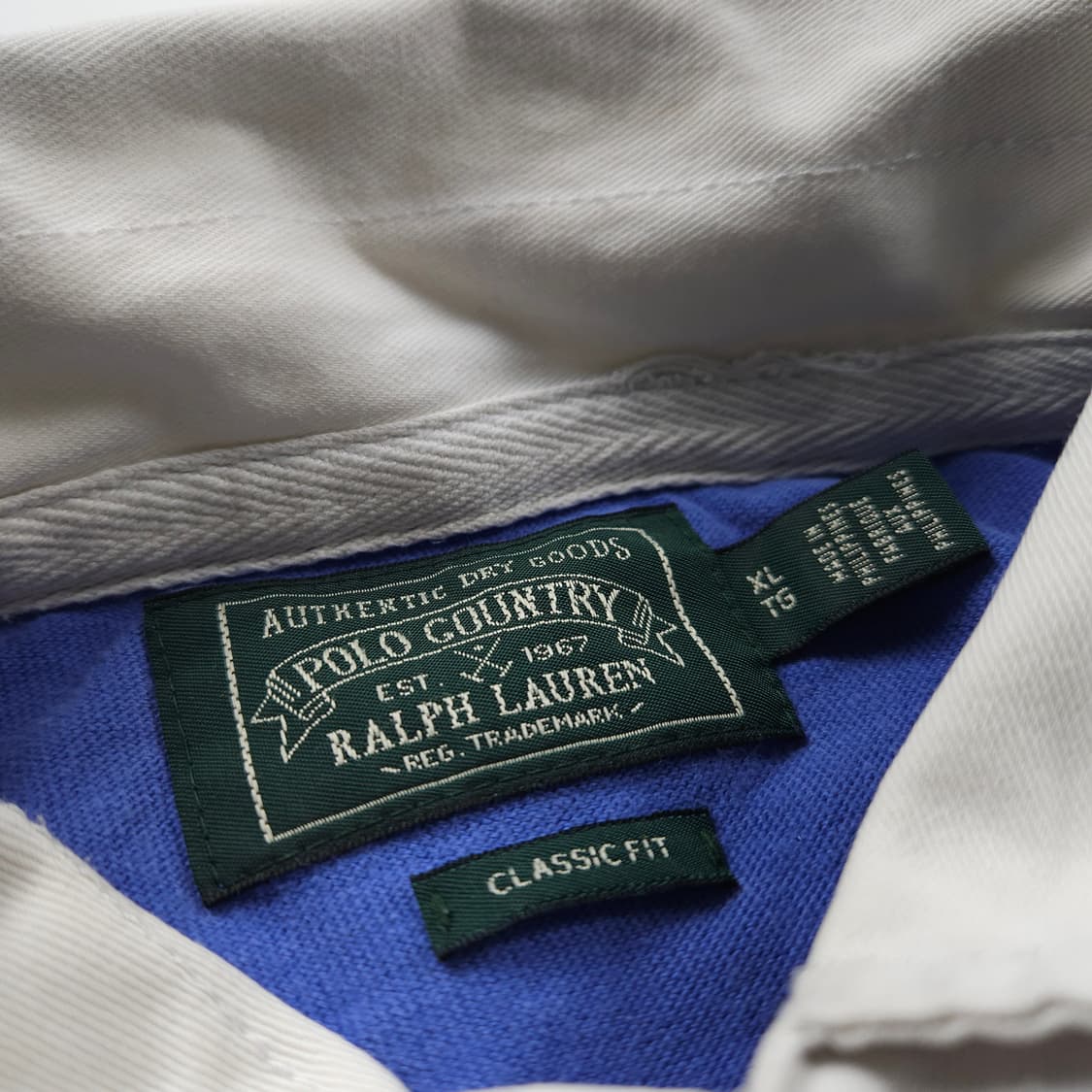 폴로 랄프로렌 컨트리 박시핏 럭비 카라 티셔츠 (XL) 상품이미지6