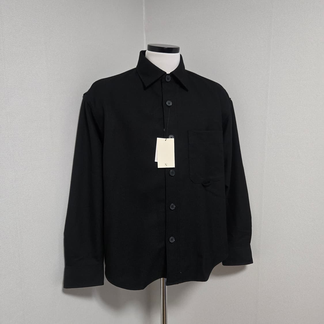 TNGT 블랙 셔츠 (새상품)/ 남성 셔츠 / 남자 셔츠  상품이미지6