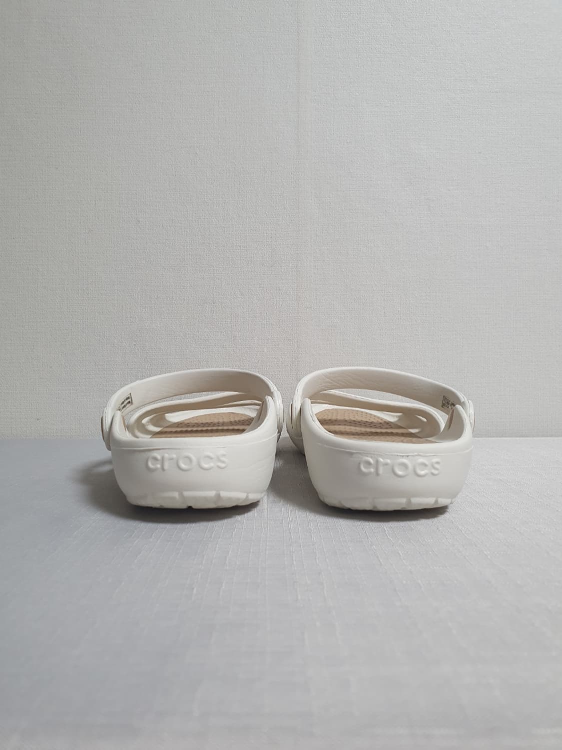 250mm 크록스 클레오2 여성 샌들 화이트 W8 상품이미지4