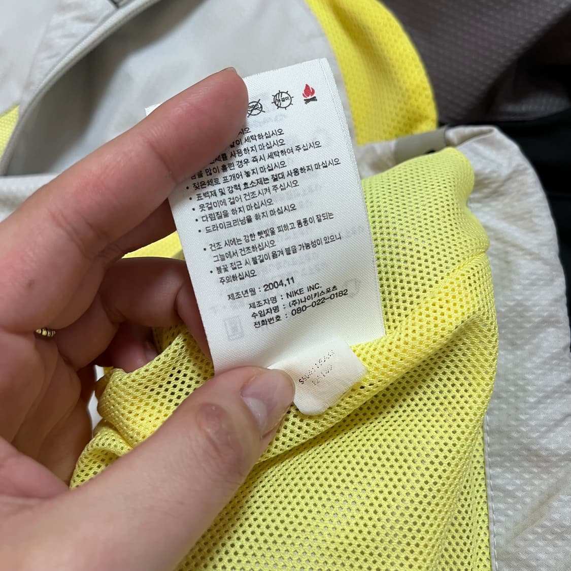 [정품] 나이키 그레이 배색 블랙스우시 바막 [ M ] 상품이미지5