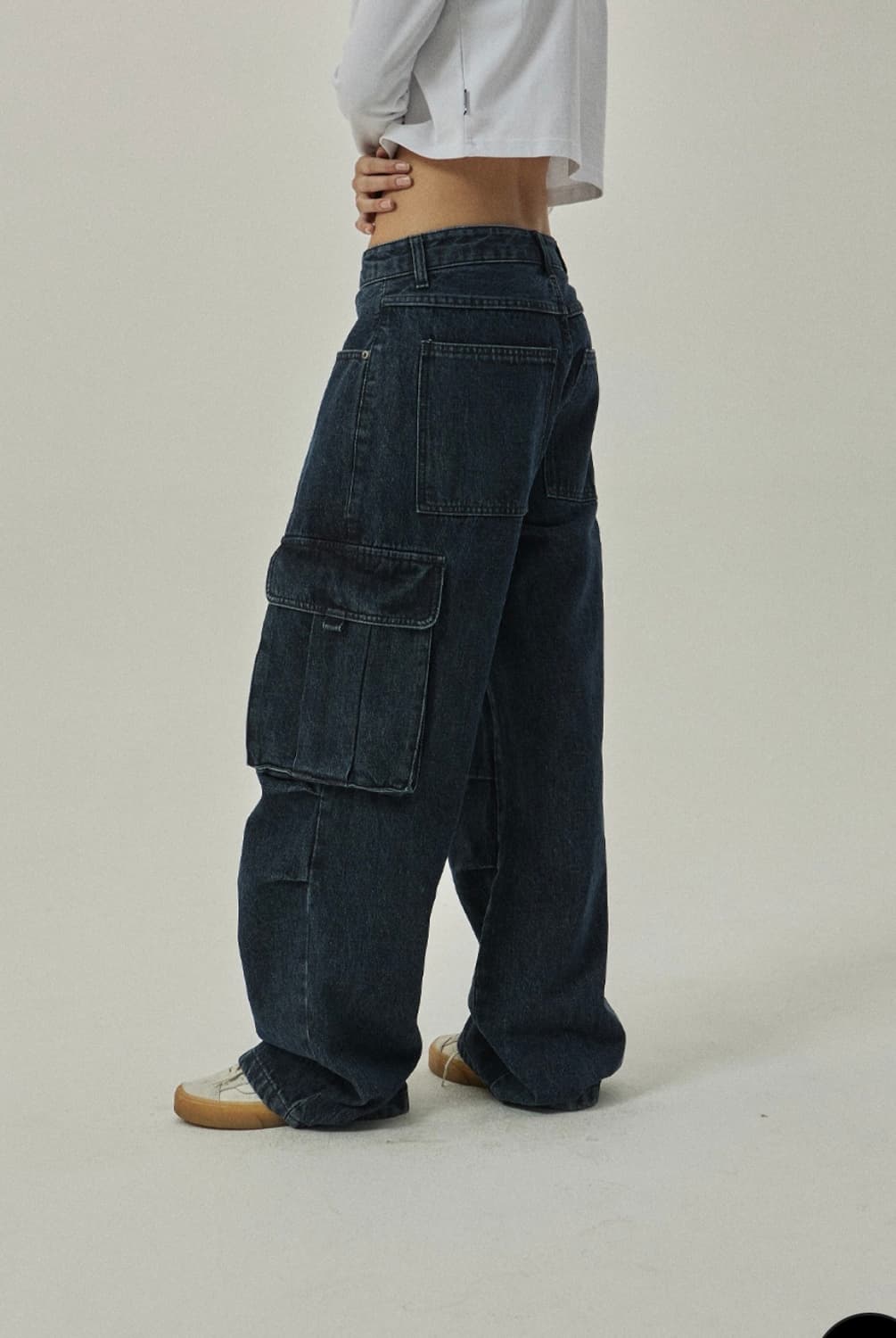 맥우드건 빅포켓 카고 데님팬츠 상품이미지3