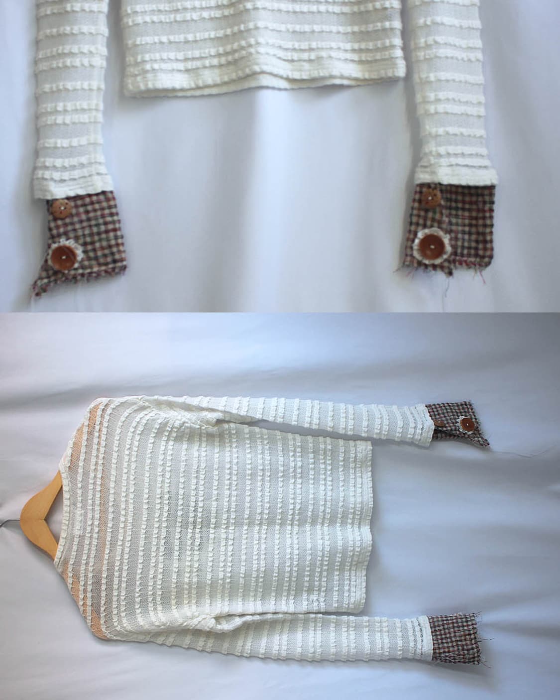 KITSCH lace HEART&WING frill long sleeve 상품이미지4