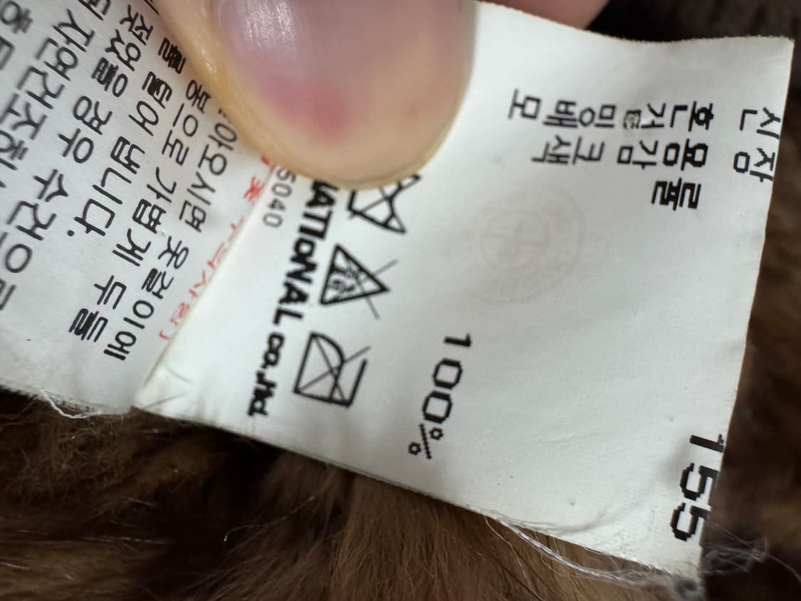 여성 빈티지 리얼 밍크 퍼 후드집업 55~66 상품이미지4