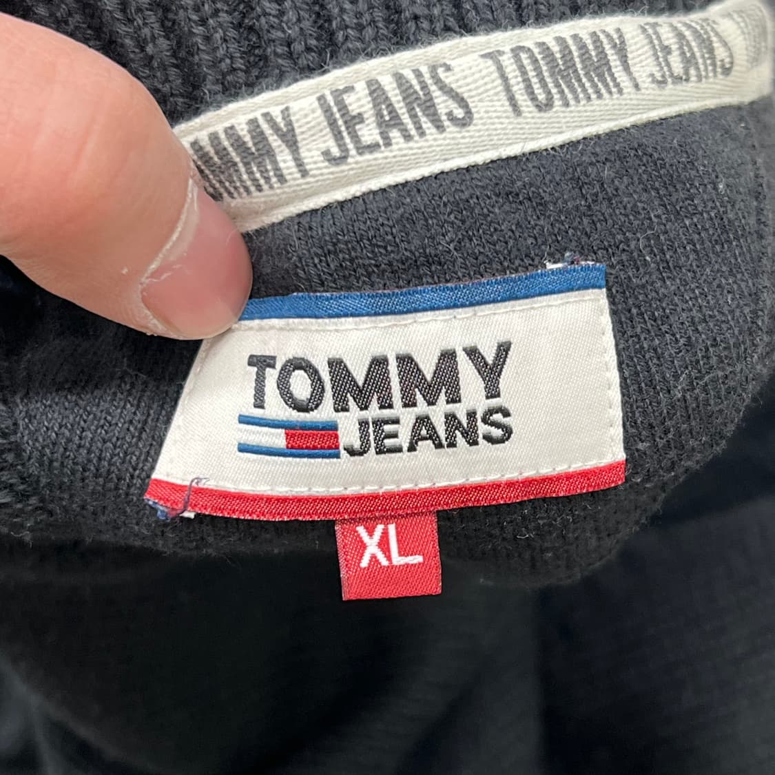 타미 진스 스몰로고 니트 r3061 상품이미지5