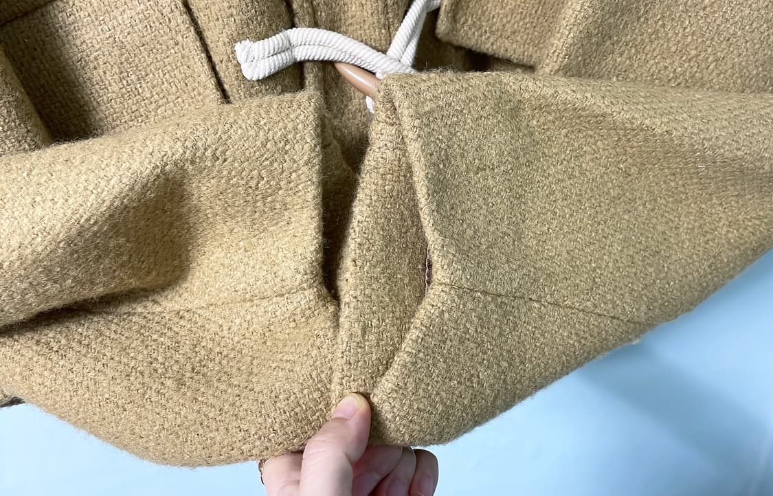 차정원착용:)그로브(GROVE) 크롭 더플 코트-베이지 상품이미지10