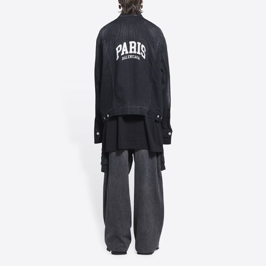 [S] 발렌시아가 시티즈 파리 데님 자켓 상품이미지1