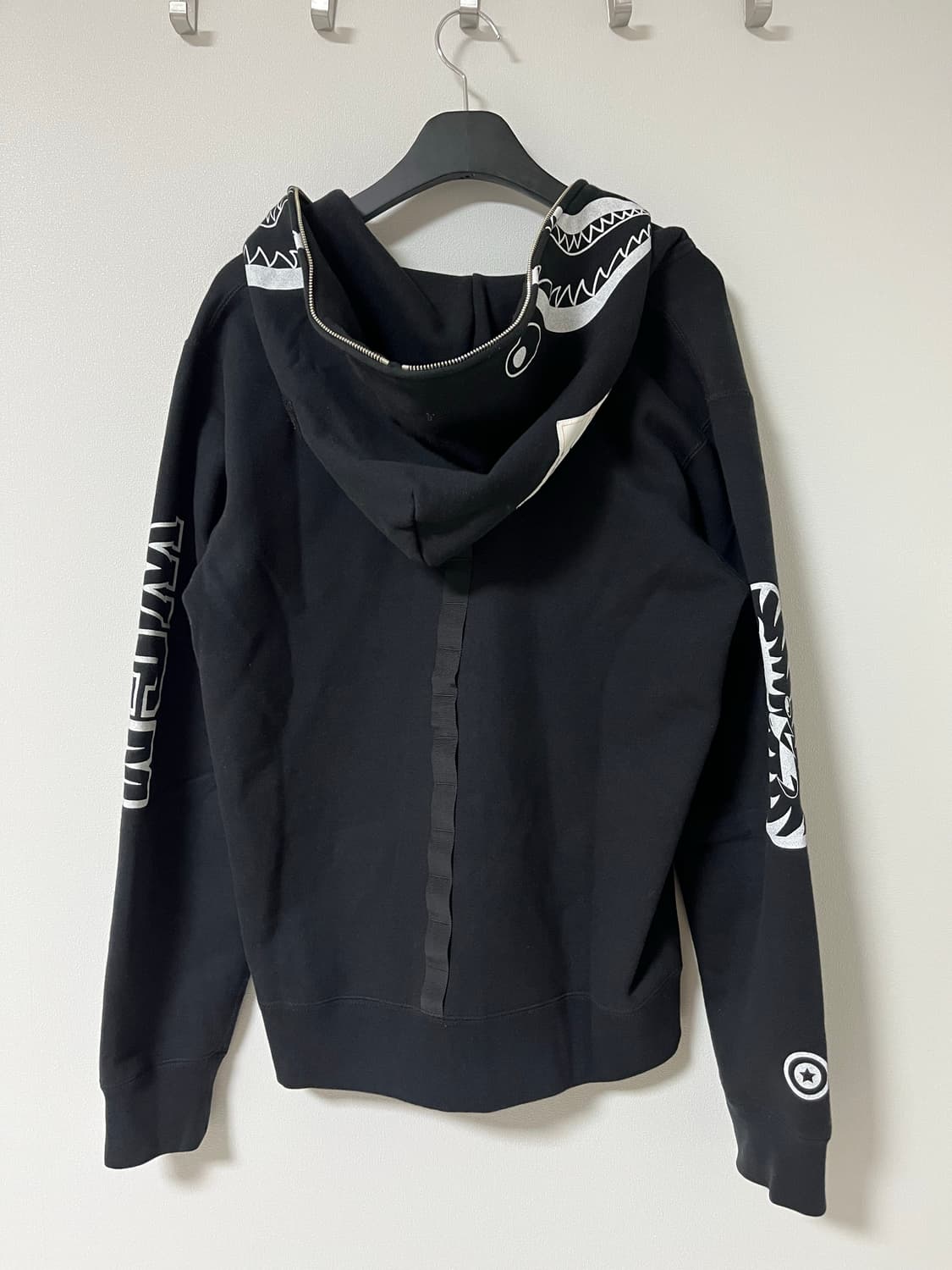 베이프 샤크 후드집업 xl 상품이미지2