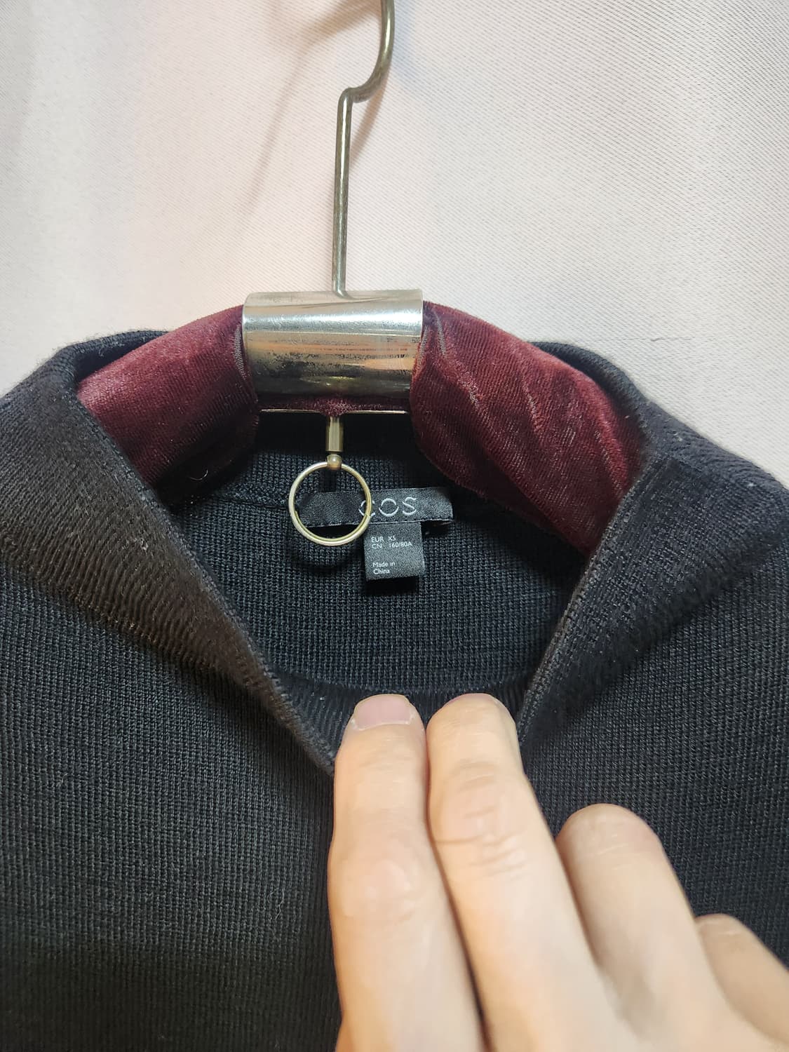 코스 블랙 민소매 롱 원피스 상품이미지6