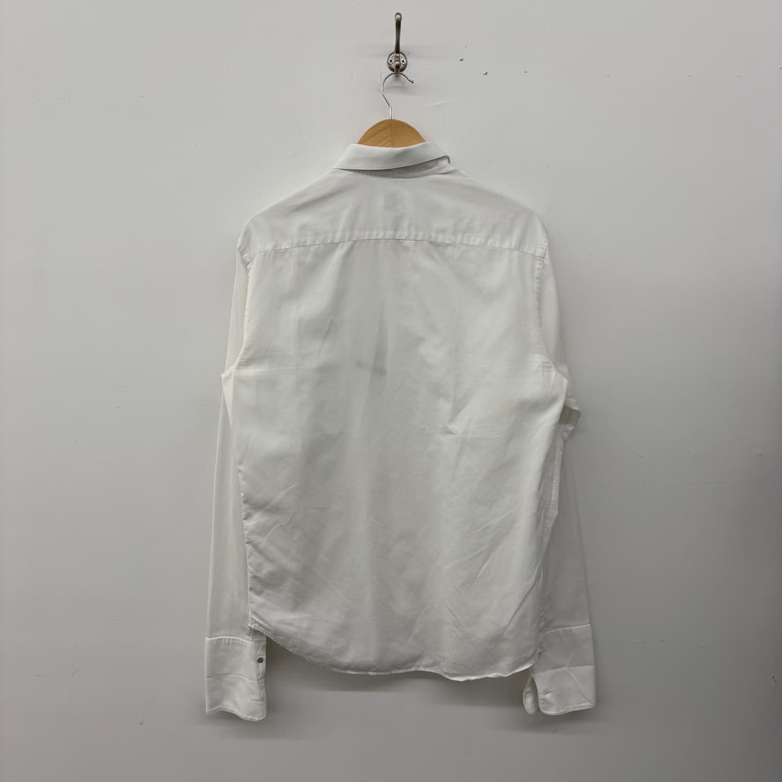 아르마니 화이트 셔츠 긴팔 남성 L 상품이미지3