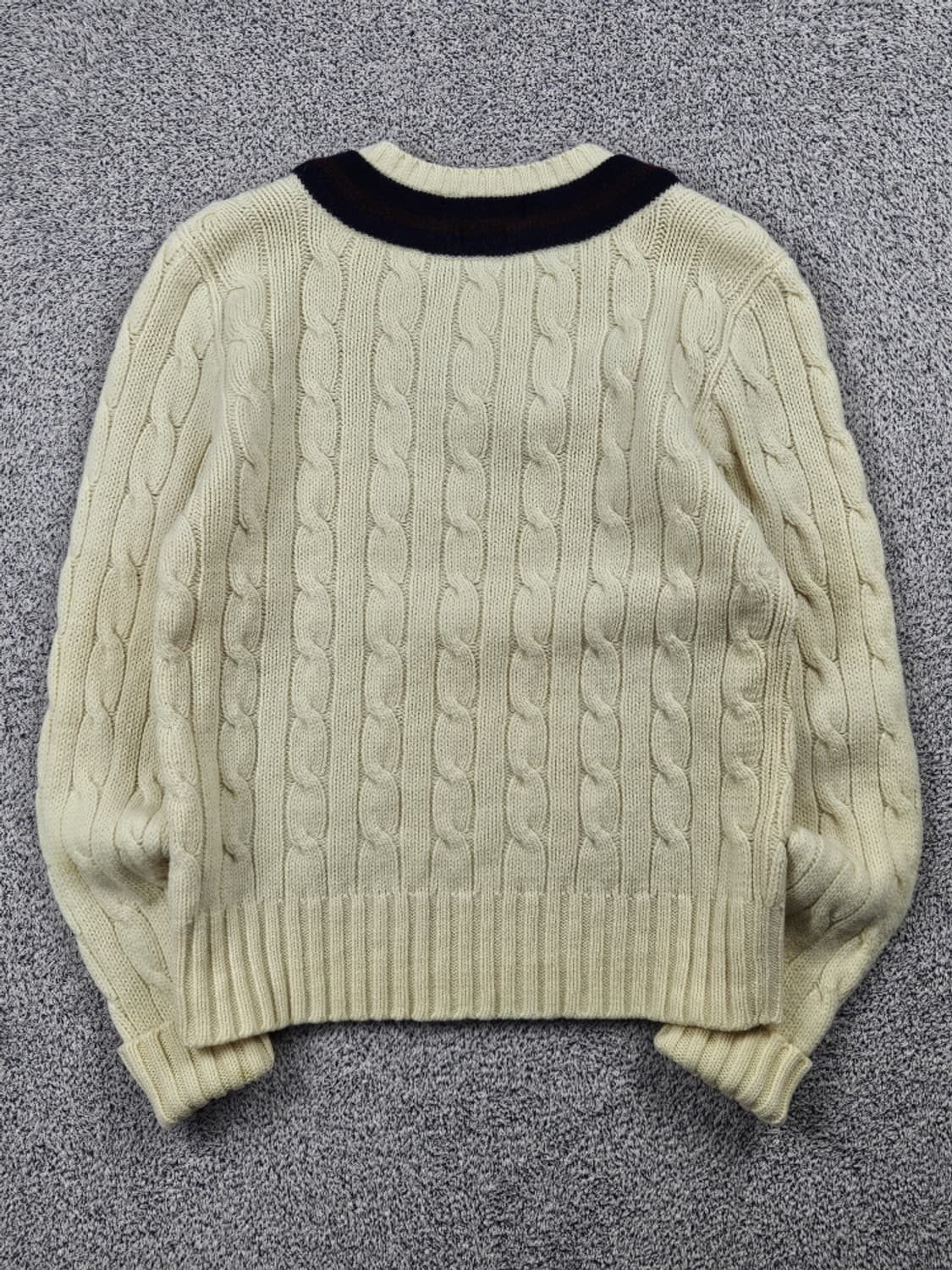 90's 폴로랄프로렌 크리켓 케이블 스웨터 니트 ( 90 )/ 10221 상품이미지2