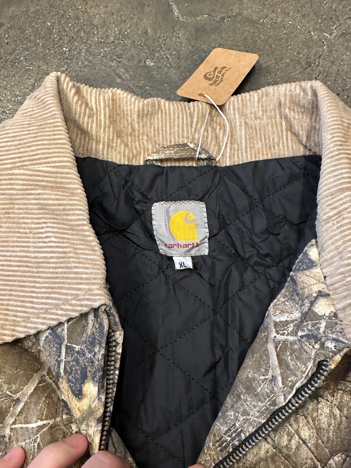 칼하트 리얼트리 카모 자켓 XL 상품이미지5