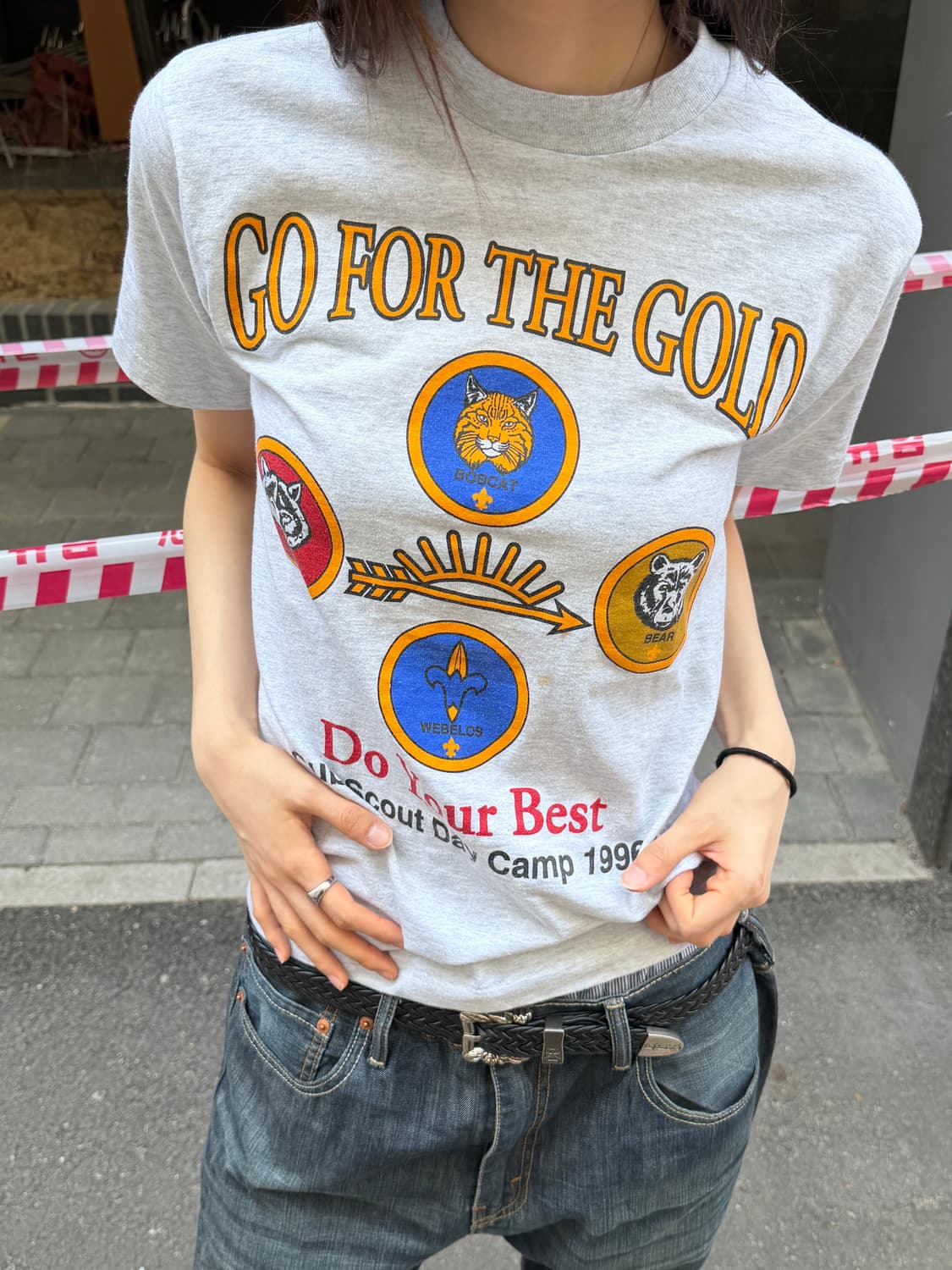 90‘s MADE IN USA 🇺🇸 싱글스티치 반팔 티셔츠 상품이미지3