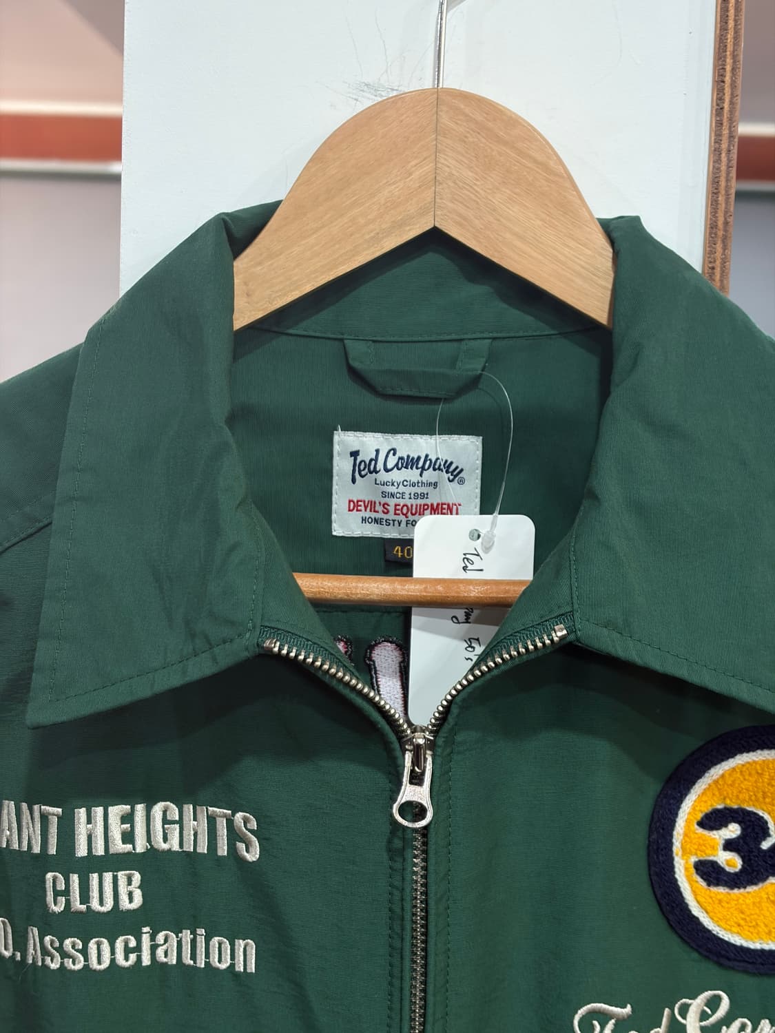 테드 컴퍼니 자수 워크 자켓 40 상품이미지4