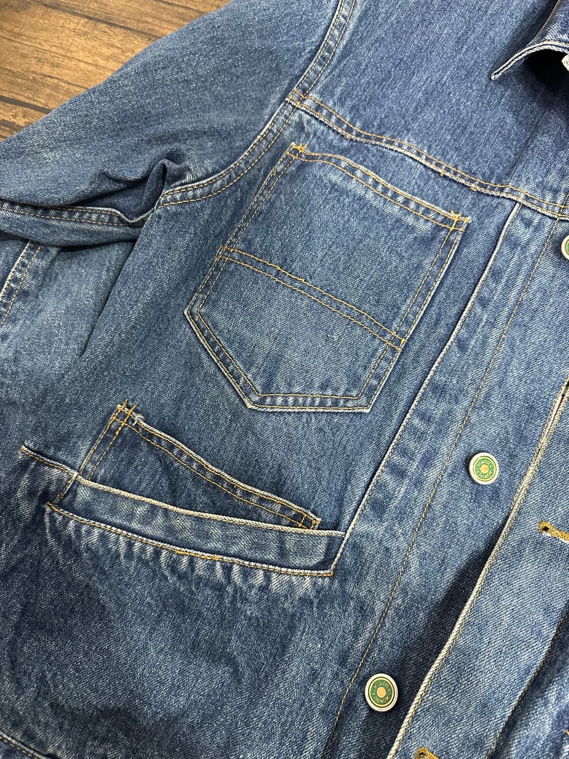 90s Montreal Comic Denim Jacket L사이즈 상품이미지6