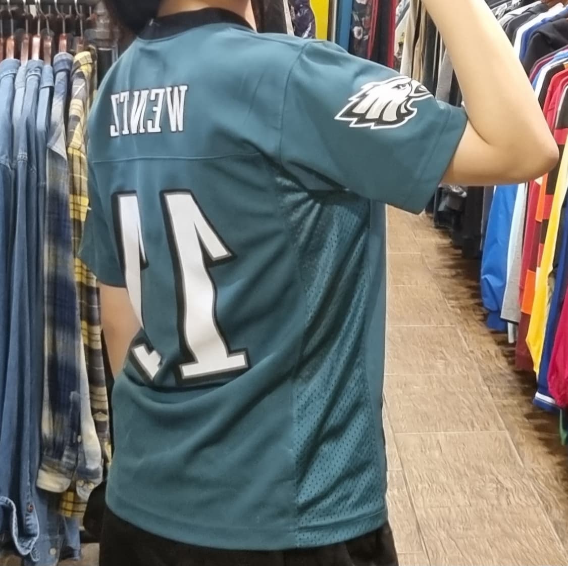 [Hi] NFL 풋볼 져지 반팔티 블루그린 상품이미지5