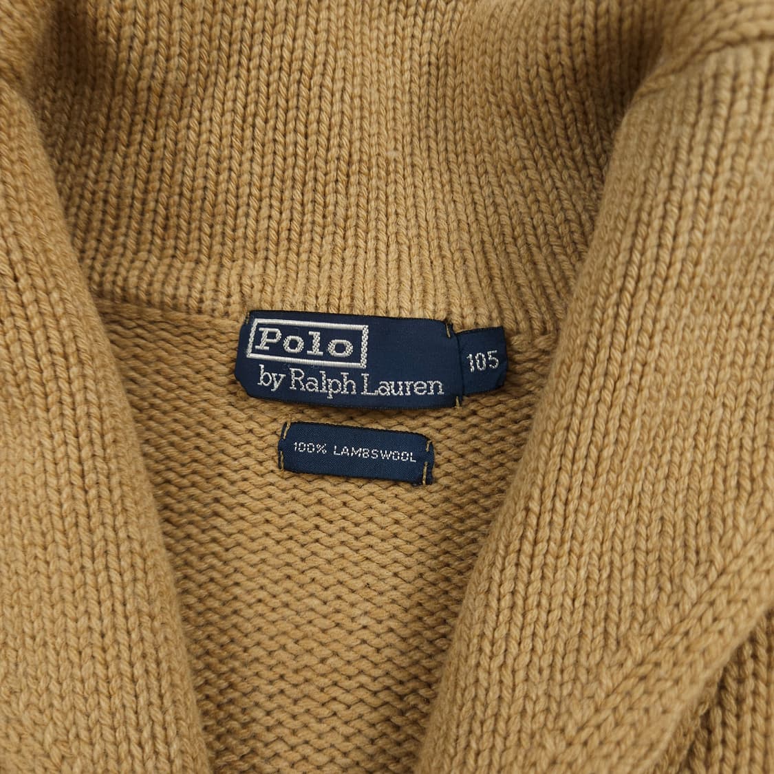 XL(105) 폴로 랄프로렌 숄더넥 니트 아우터 상품이미지4
