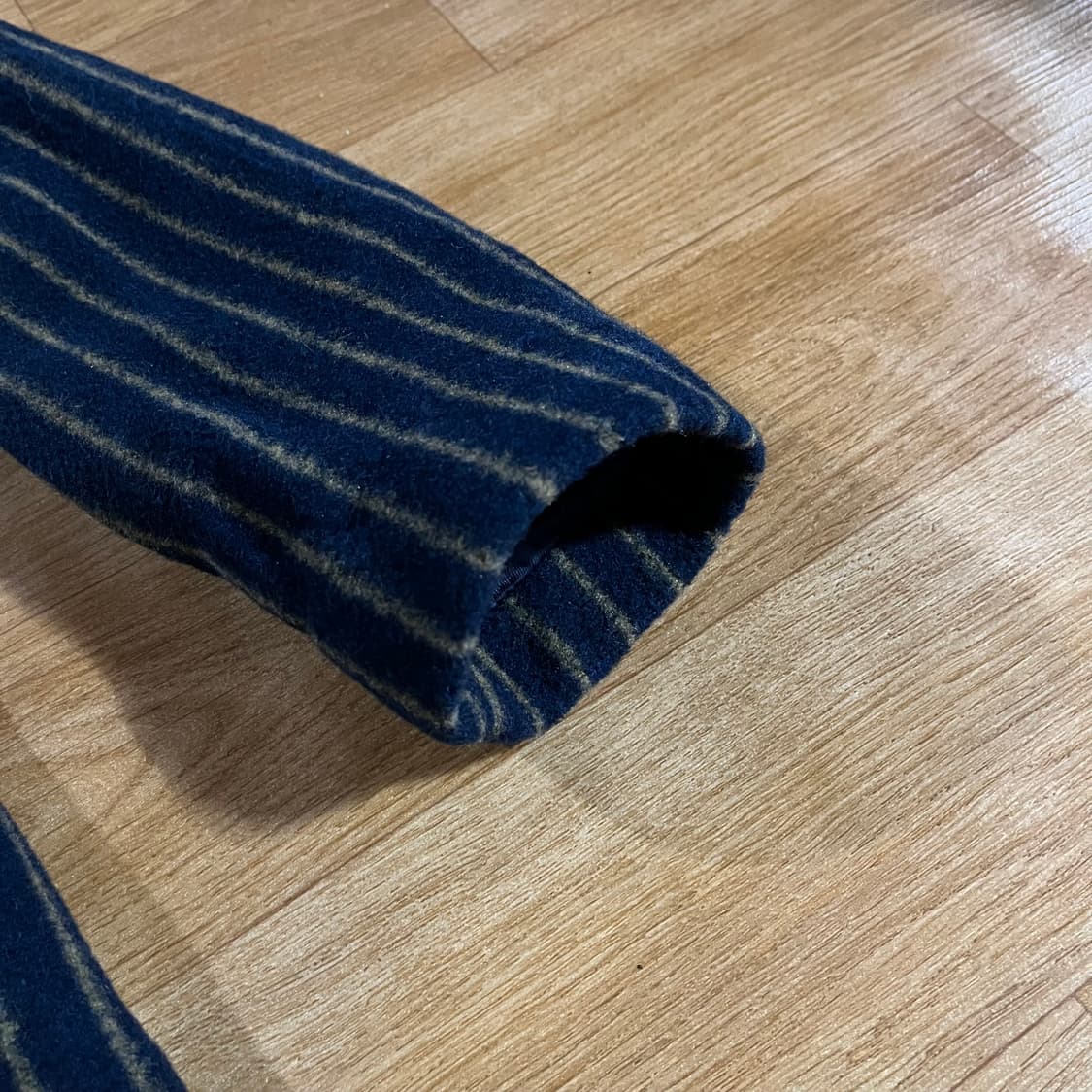 [100] 비오비 핸드메이드 스트라이프 코트 상품이미지6