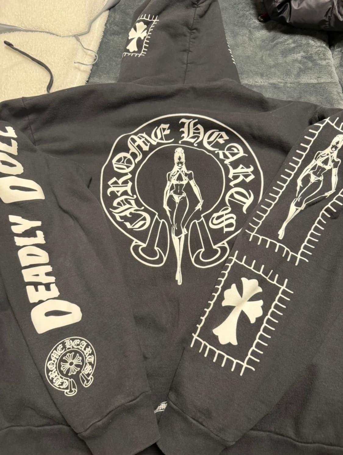 크롬하츠데들리돌후드티 상품이미지2