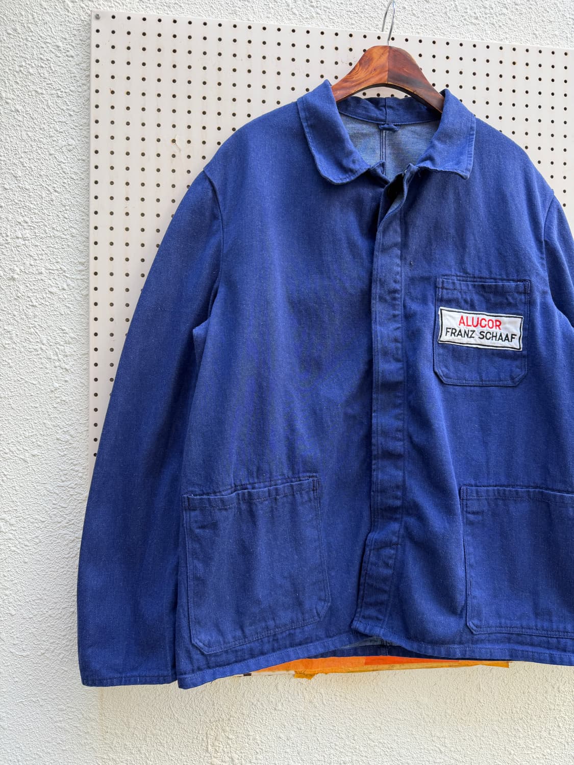(DEADSTOCK)1970s GERMAN DENIM 데드스탁 워크자켓 상품이미지3