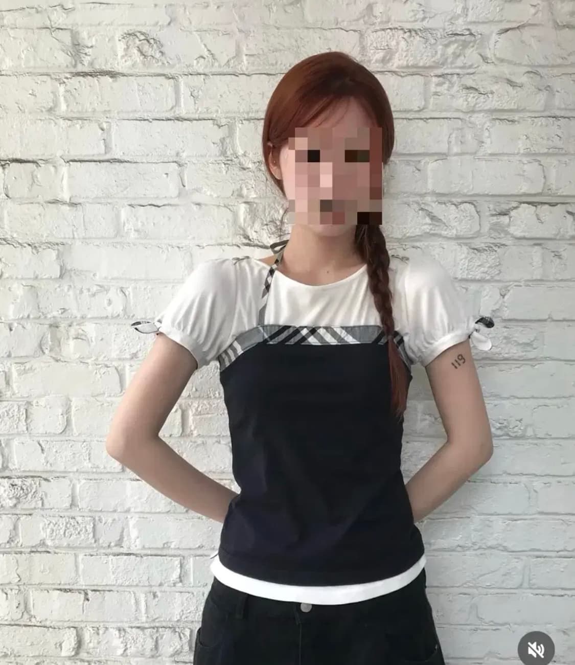 버버리 반팔 슬리브리스 코디 세트 체크  상품이미지3