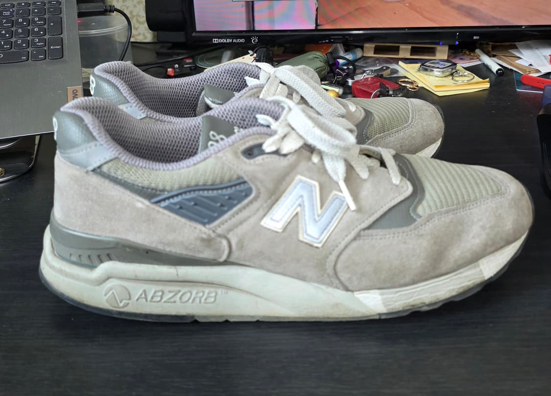 뉴발란스 998 그레이 285 사이즈 상품이미지3
