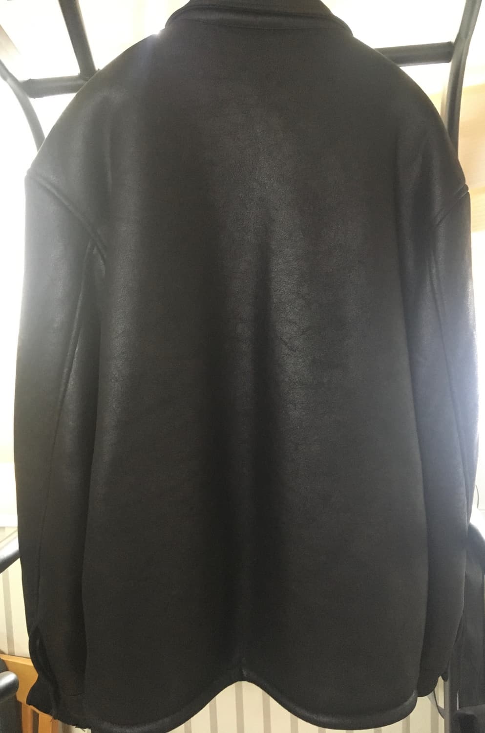 자라 가죽자켓 블랙 판매합니다 상품이미지4