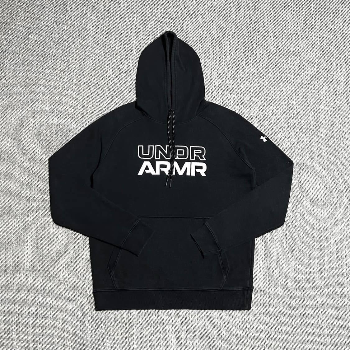 [S] Underarmour 언더아머 블랙 후드티 상품이미지1