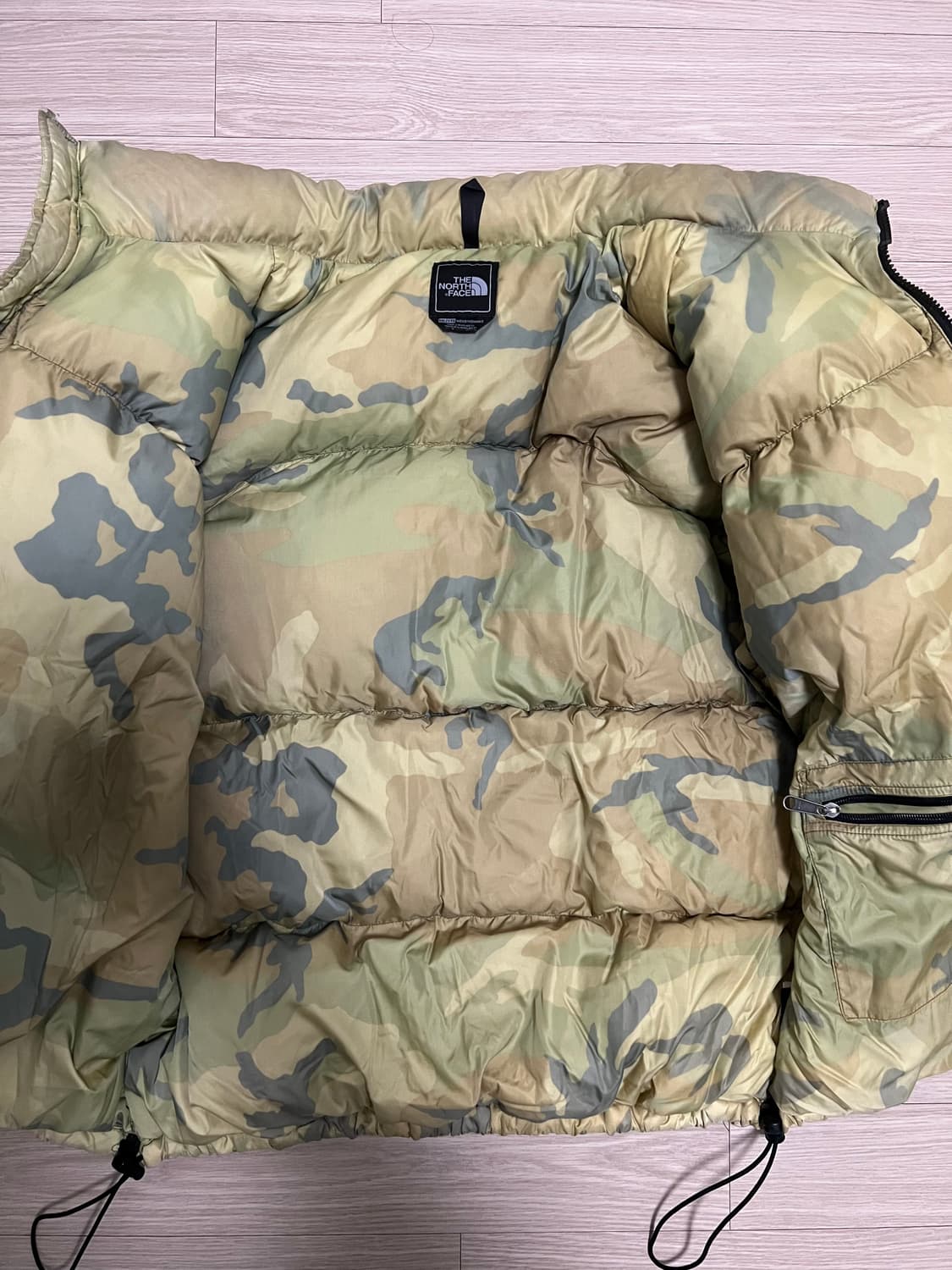 노스페이스 카모 눕시 센터로고 XXL 상품이미지3