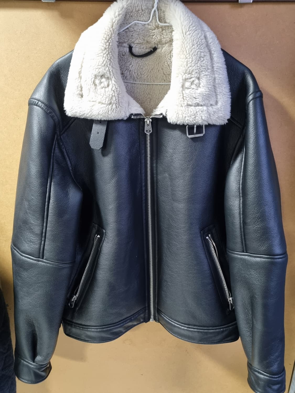 자라 남성 양가죽 무스탕  상품이미지1