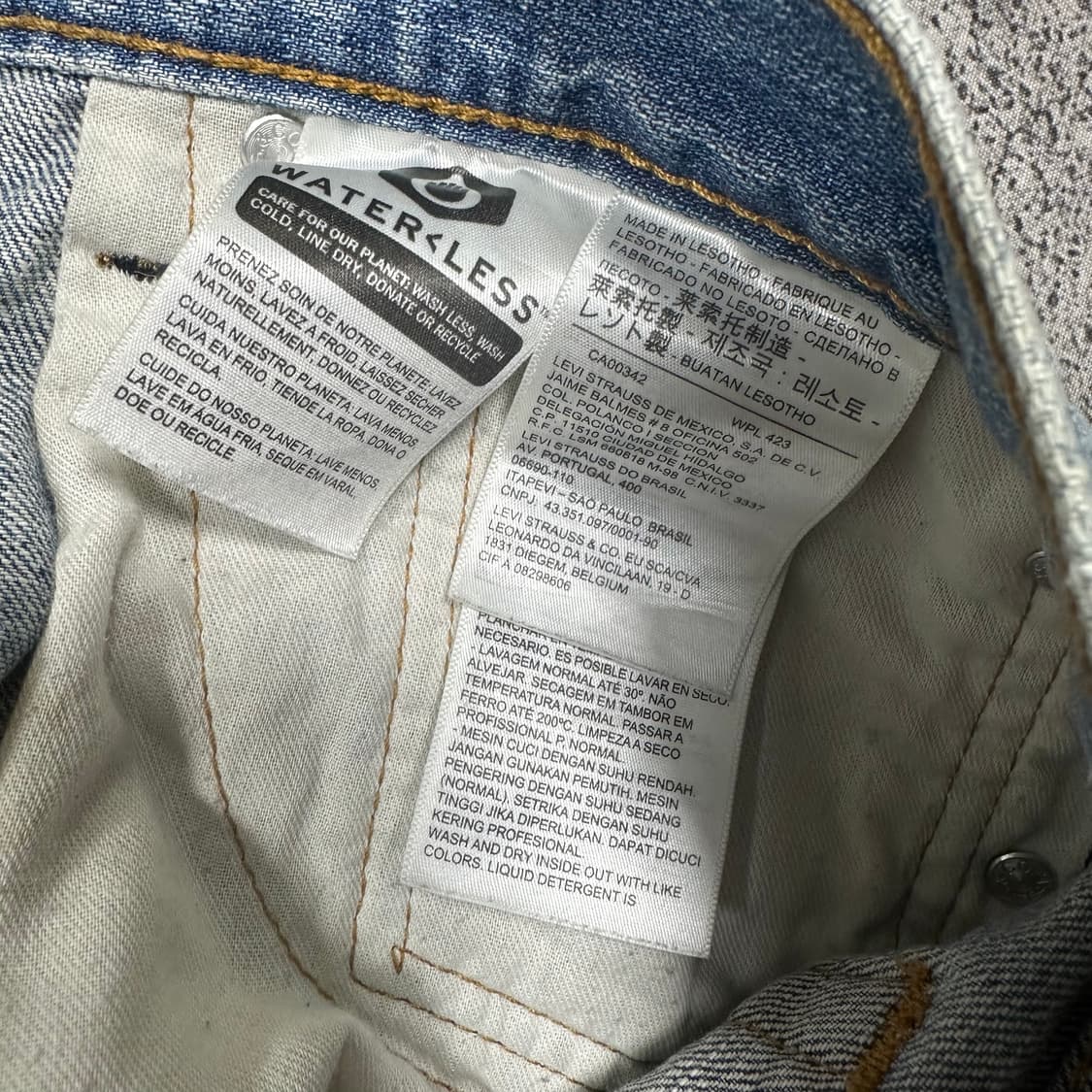 ✨ (바배) 리바이스 569 데님 팬츠  상품이미지5